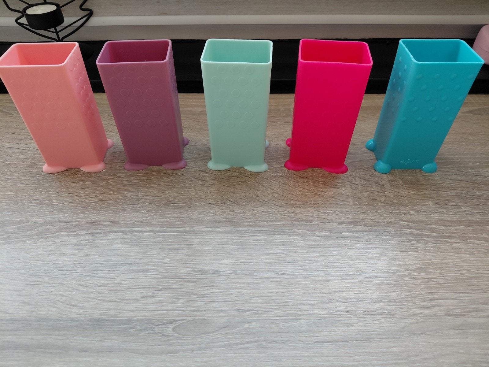 pakjes houders 5 stuks, Ophalen, Zo goed als nieuw, Overige typen