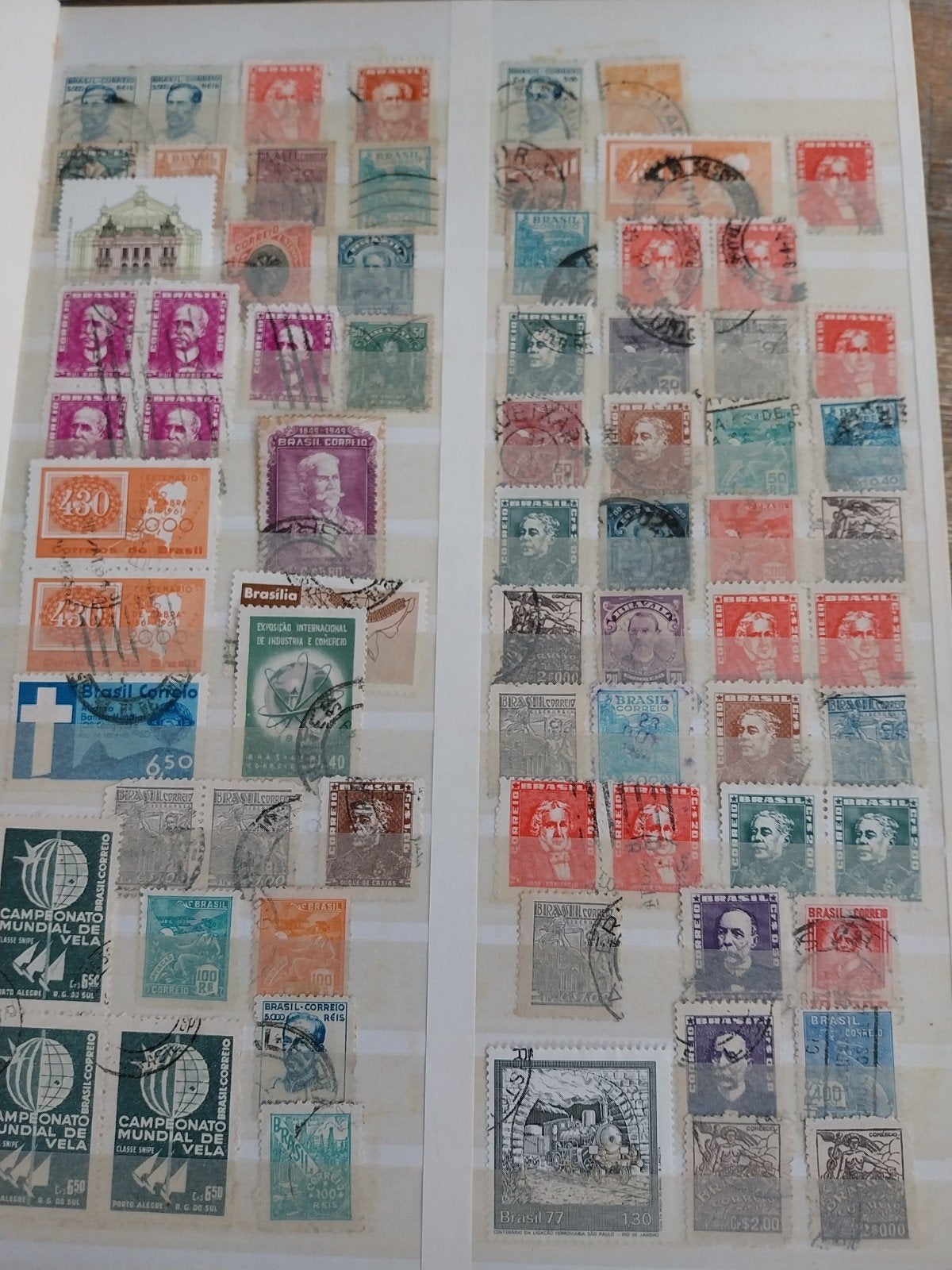 Postzegel album Noord & Zuid Amerika, Ophalen of Verzenden, Griekenland