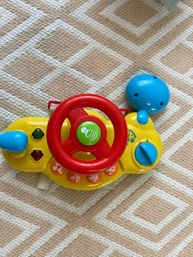 Baby speelstuur met geluid en licht, Ophalen, Gebruikt, Overige typen, Met licht