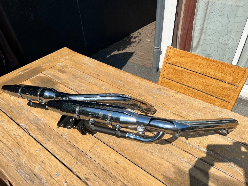 Harley-Davidson uitlaatset Heritage Softail 2008, Ophalen, Gebruikt