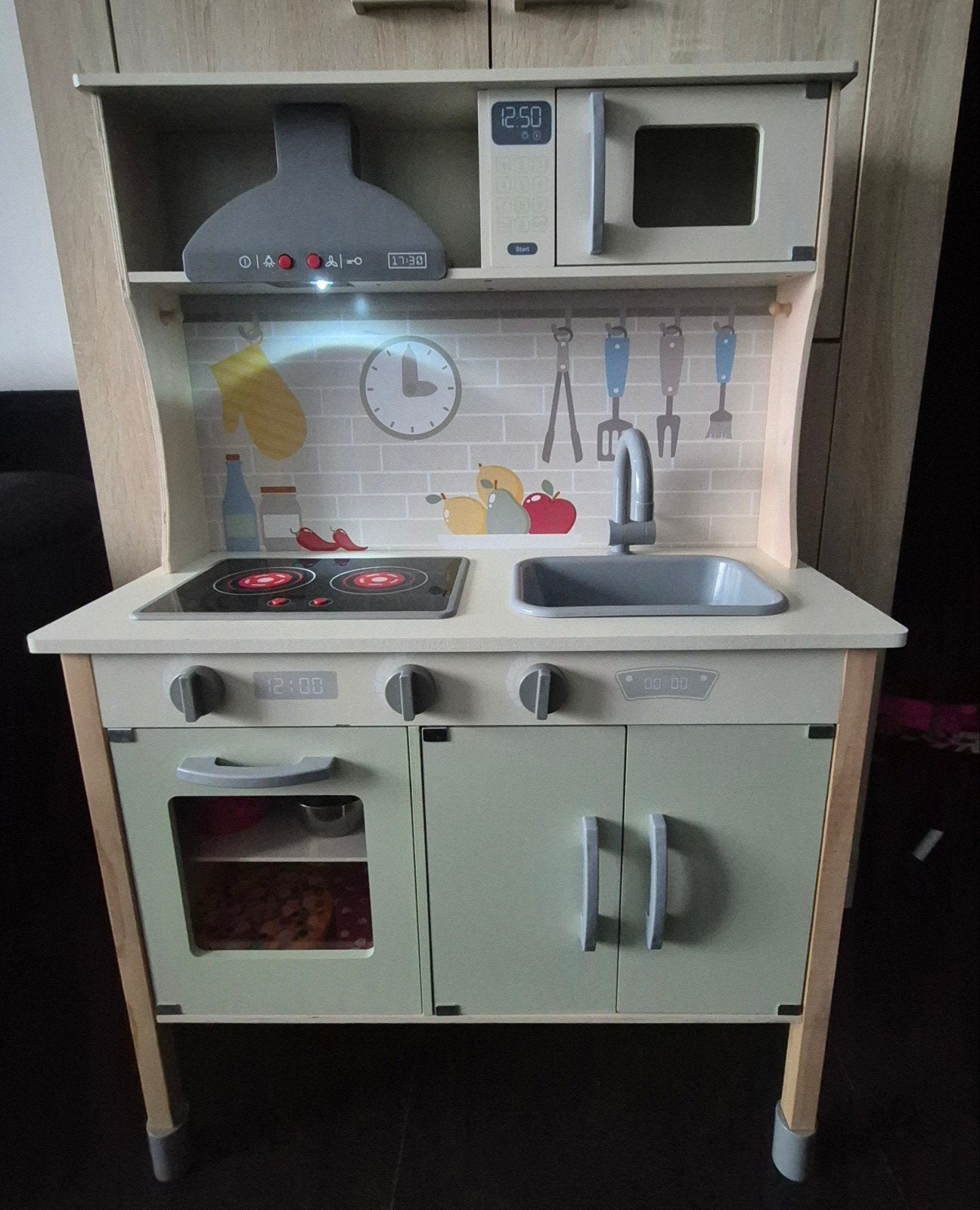 Complete speelkeuken, met licht en geluid, Ophalen, Zo goed als nieuw