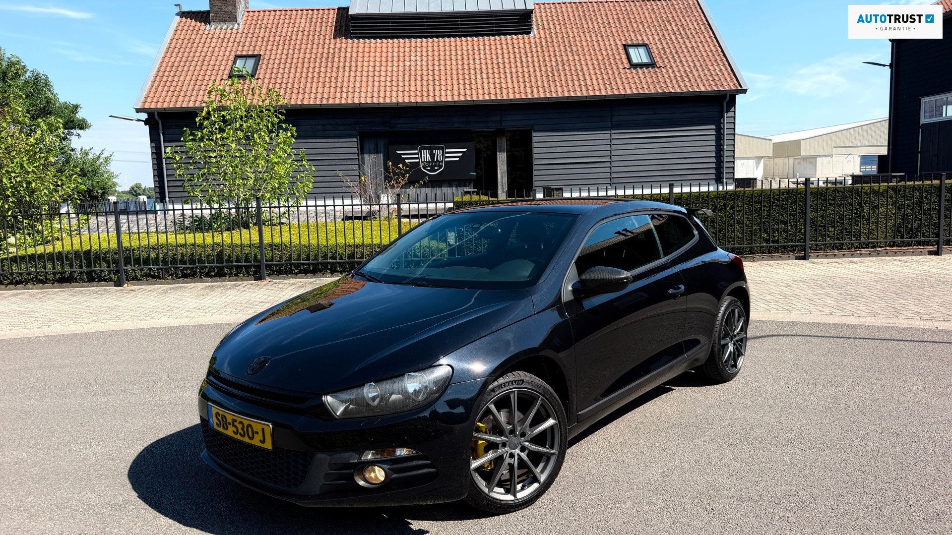 Volkswagen Scirocco 1.4 TSI Highline Plus Airco/Ecc Apple Ca, Auto's, Voorwielaandrijving, Stof, Gebruikt, Zwart