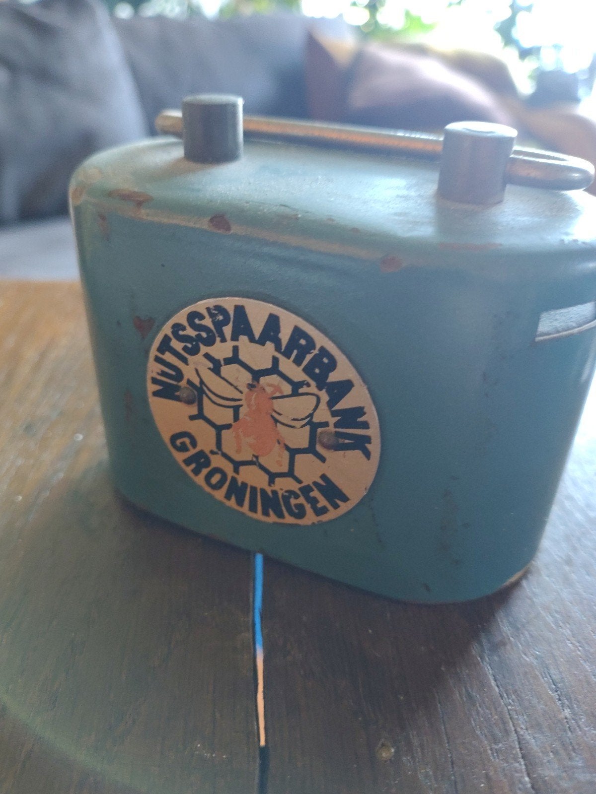 Nutsspaarbank Groningen spaarpot, Ophalen of Verzenden