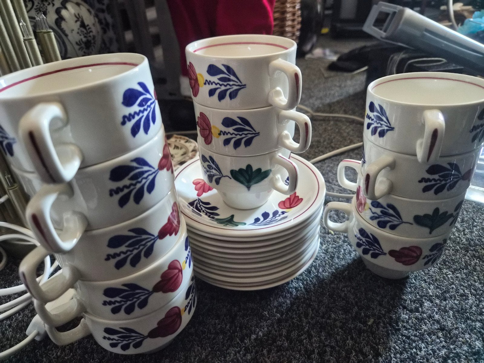 Boerenbont, Antiek en Kunst, Antiek | Servies compleet, Ophalen of Verzenden