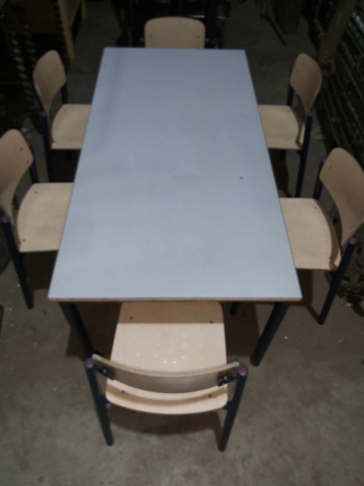 Tafel schooltafel schoolstoeltjes, Ophalen