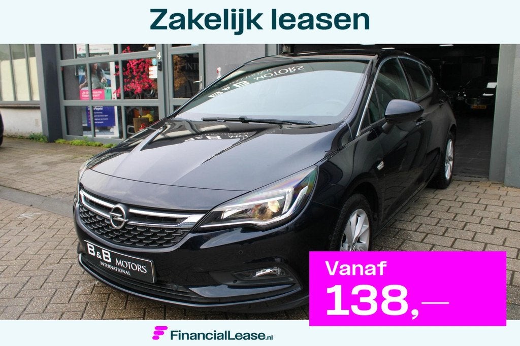 Opel Astra 1.4 Turbo|CAM|CRUISE|NAVI|DODE HOEK_|DEALER OH+, 125 pk, Gebruikt, 4 cilinders, Met garantie (alle)