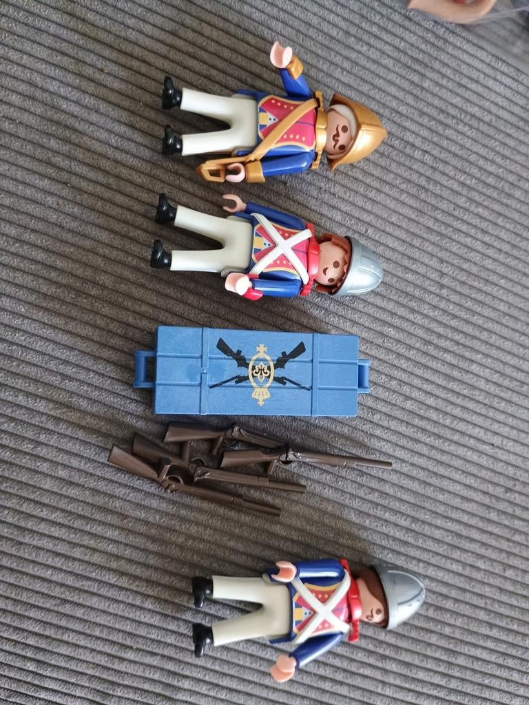 Playmobil soldaten, Ophalen of Verzenden, Zo goed als nieuw, Transport