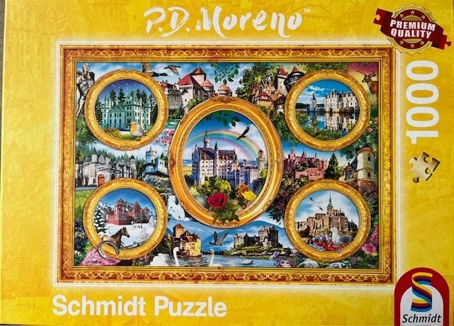 kastelen, Ophalen of Verzenden, 500 t/m 1500 stukjes, Zo goed als nieuw, Legpuzzel