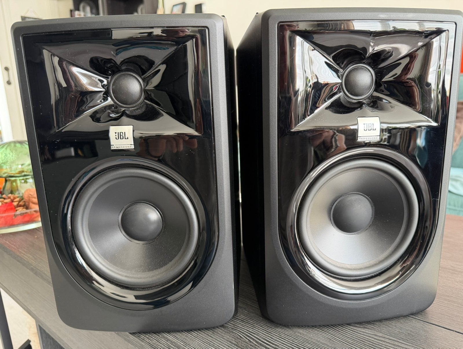 2 studio JBL speakers actief. Type MK 2., Ophalen, Zo goed als nieuw, JBL