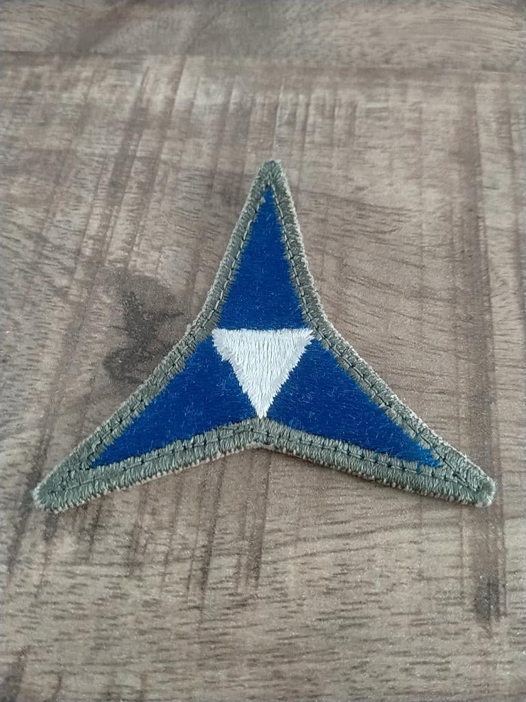 WO2 US Army , 3rd Army Corps Patch, Verzamelen, Militaria | Tweede Wereldoorlog, Verzenden, Landmacht, Amerika, Embleem of Badge