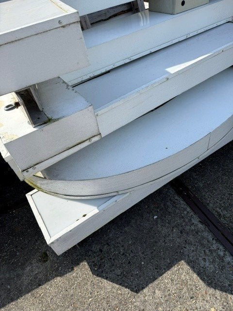 Doosletters wit HOTEL met ledverlichting, Ophalen, Gebruikt