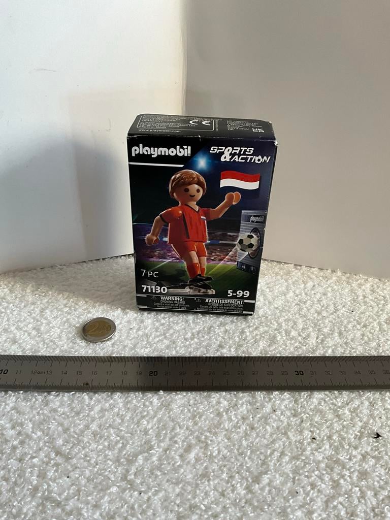 Playmobil Voetballer Nederland 71130, Ophalen of Verzenden, Nieuw, Complete set