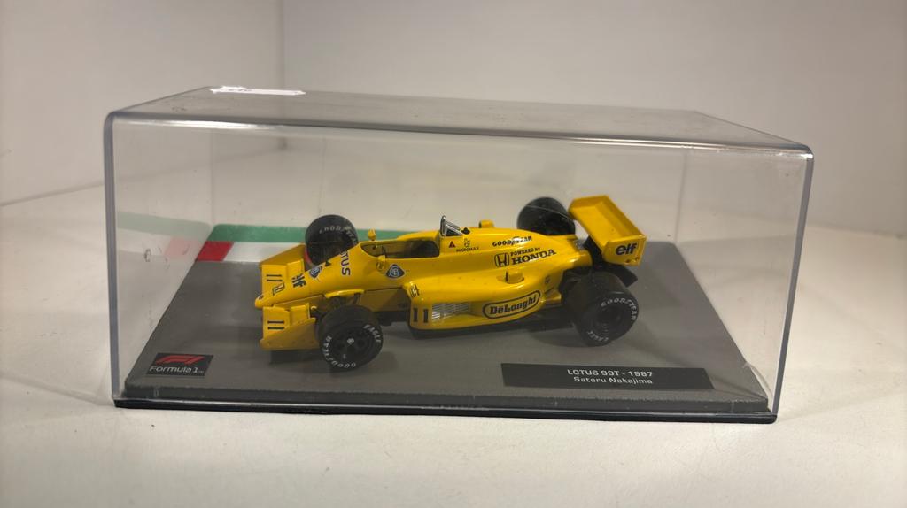 F1 lotus 99t satoru nakajima atlas 1.43, Overige merken, Auto, Ophalen of Verzenden, A