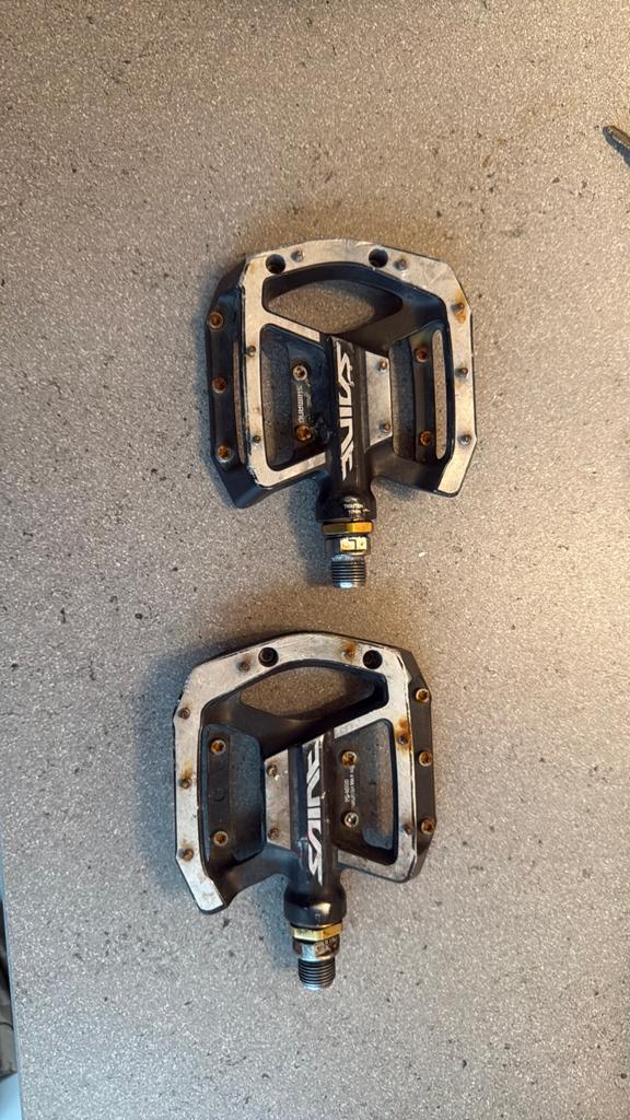 Shimano Saint pedalen, Crankstel of Pedalen, Gebruikt, Ophalen of Verzenden, Aluminium