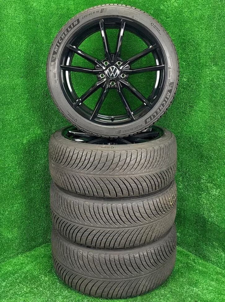 Originele 19 inch VW Pretoria velgen winterbanden Passat B8, 19 inch, Gebruikt, Banden en Velgen, Germany