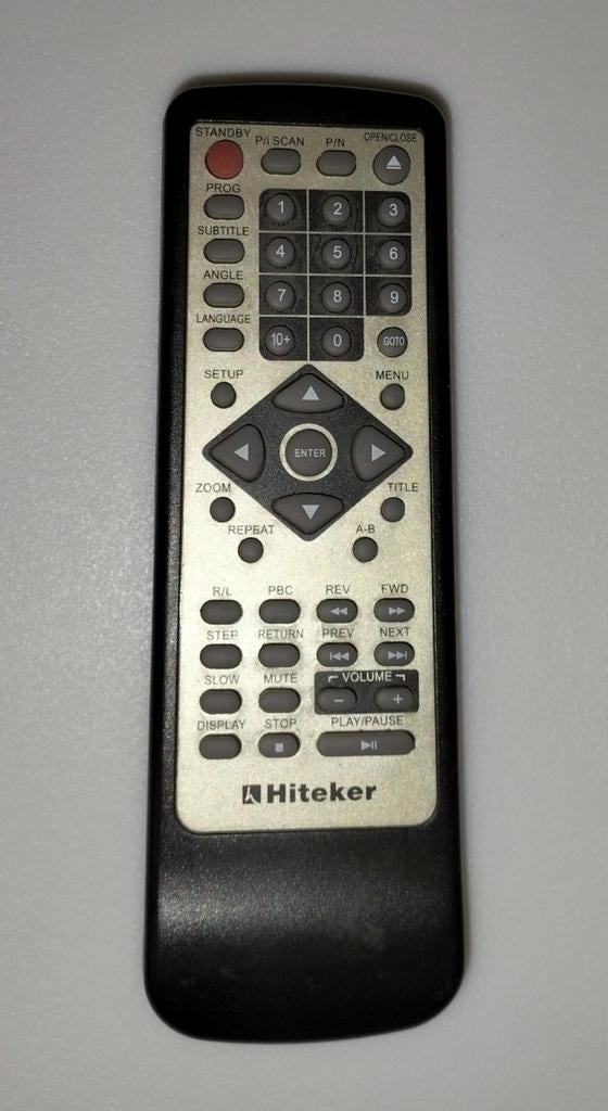 Hiteker P356 Afstandsbediening voor DVD/Mediaspeler, Ophalen of Verzenden, Gebruikt, Origineel, Dvd