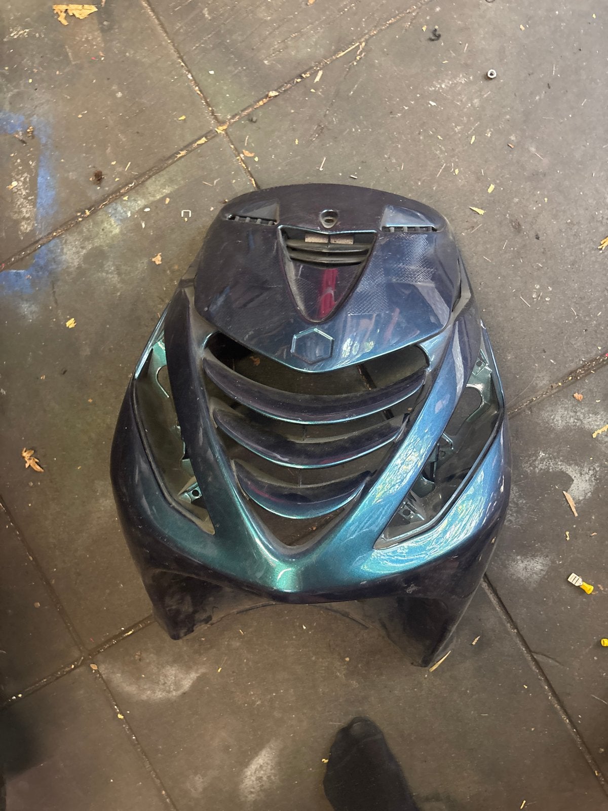 Voorkap Piaggio Zip - Licht beschadigd, Ophalen, Gebruikt, Kap, Piaggio