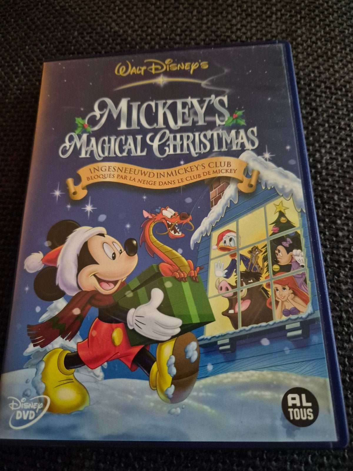 kerst cd Mickey , Donald en Dora, Alle leeftijden, Ophalen of Verzenden, Zo goed als nieuw