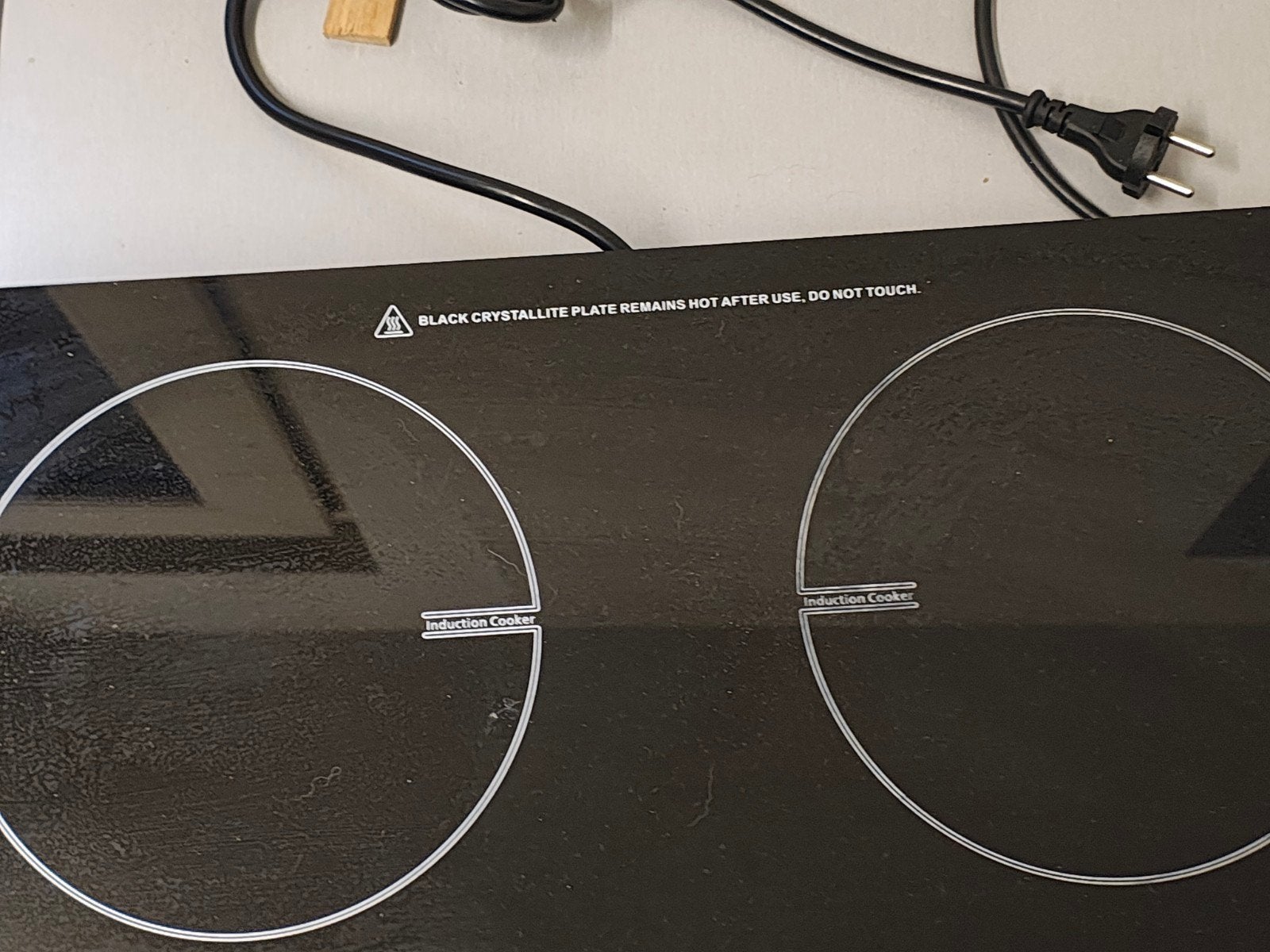Nova inductiekookplaat met 2 pitten, Witgoed en Apparatuur, Ophalen of Verzenden