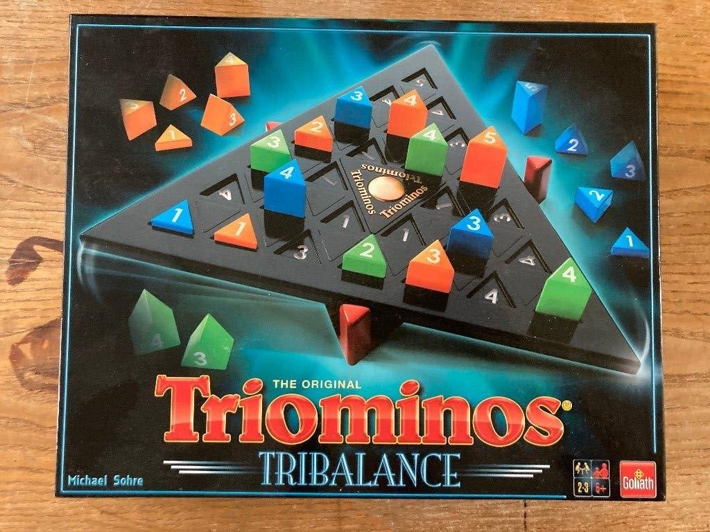 Goliath - Triominos Tribalance (2-3 spelers, 6+ jaar) nieuw, Hobby en Vrije tijd, Gezelschapsspellen | Bordspellen, Een of twee spelers