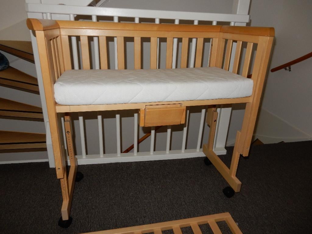 Troll Sun Bedside Crib (Co-sleeper), Kinderen en Baby's, Babywiegjes en Ledikanten, Ophalen of Verzenden, Gebruikt, Wieg