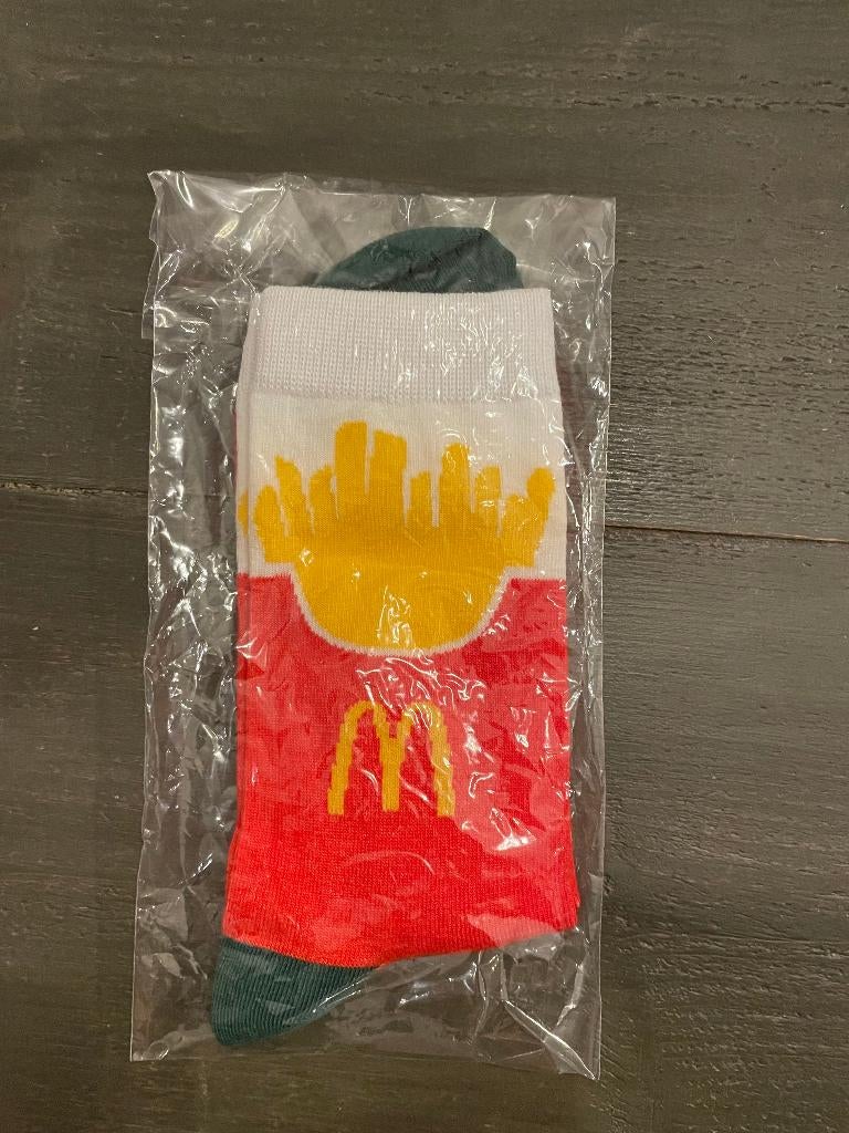 Friet sokken McDonald’s maat 40 - 43 NIEUW, Kleding | Heren, Ophalen, Overige kleuren, Nieuw, Maat 43 t/m 46