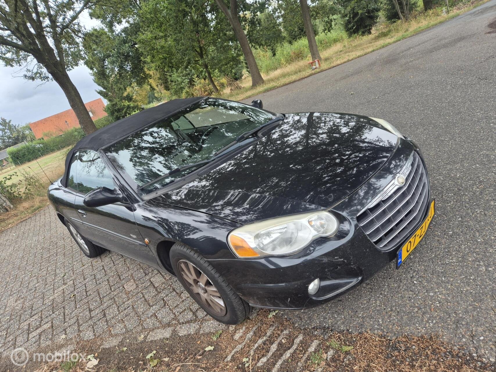 Chrysler Sebring 2.7i-V6 24V LX Convertible automaat, Gebruikt, Cabriolet, 4 stoelen, Leder