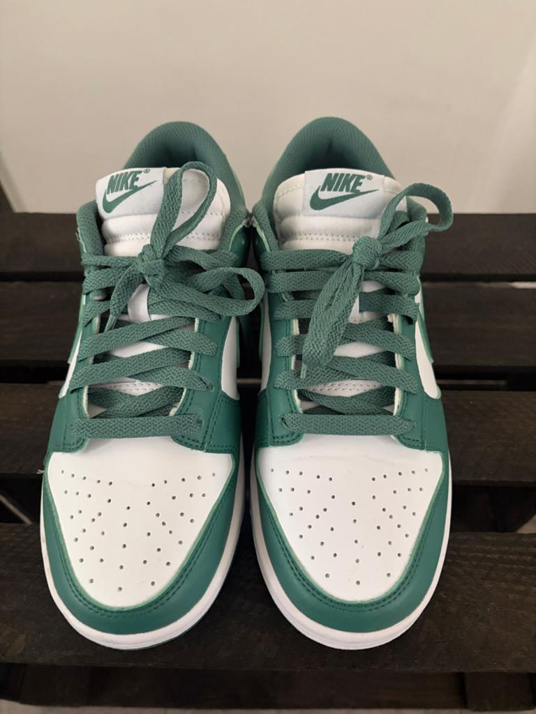 Nike Dunk Low Next Nature White Bicoastal, Kleding | Dames, Schoenen, Zo goed als nieuw, Sneakers of Gympen, Groen, Ophalen of Verzenden