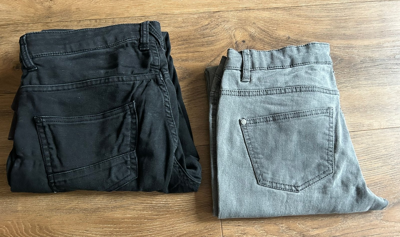 Broeken (2x) - Prenatal, Maat 38/40 (M), Ophalen of Verzenden, Zo goed als nieuw, Grijs