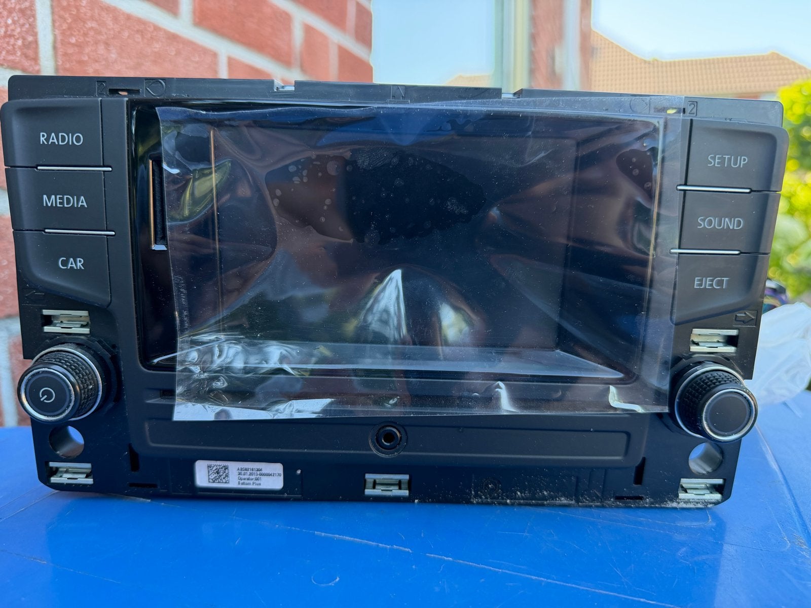 Volkswagen Golf 7 radio, Auto diversen, Autoradio's, Ophalen, Zo goed als nieuw