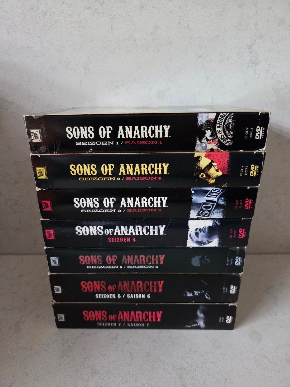 Sons of Anarchy - Complete serie seizoen 1 tm 7, Vanaf 12 jaar, Ophalen of Verzenden, Zo goed als nieuw, Drama