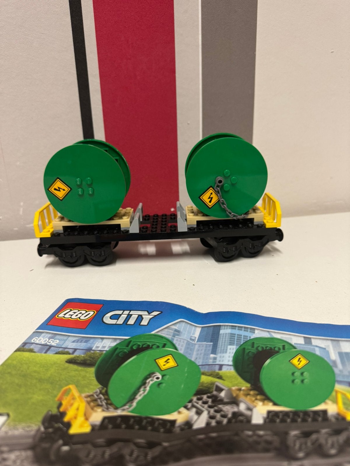 LEGO city treinwagon nr4 60052, Ophalen of Verzenden, Zo goed als nieuw
