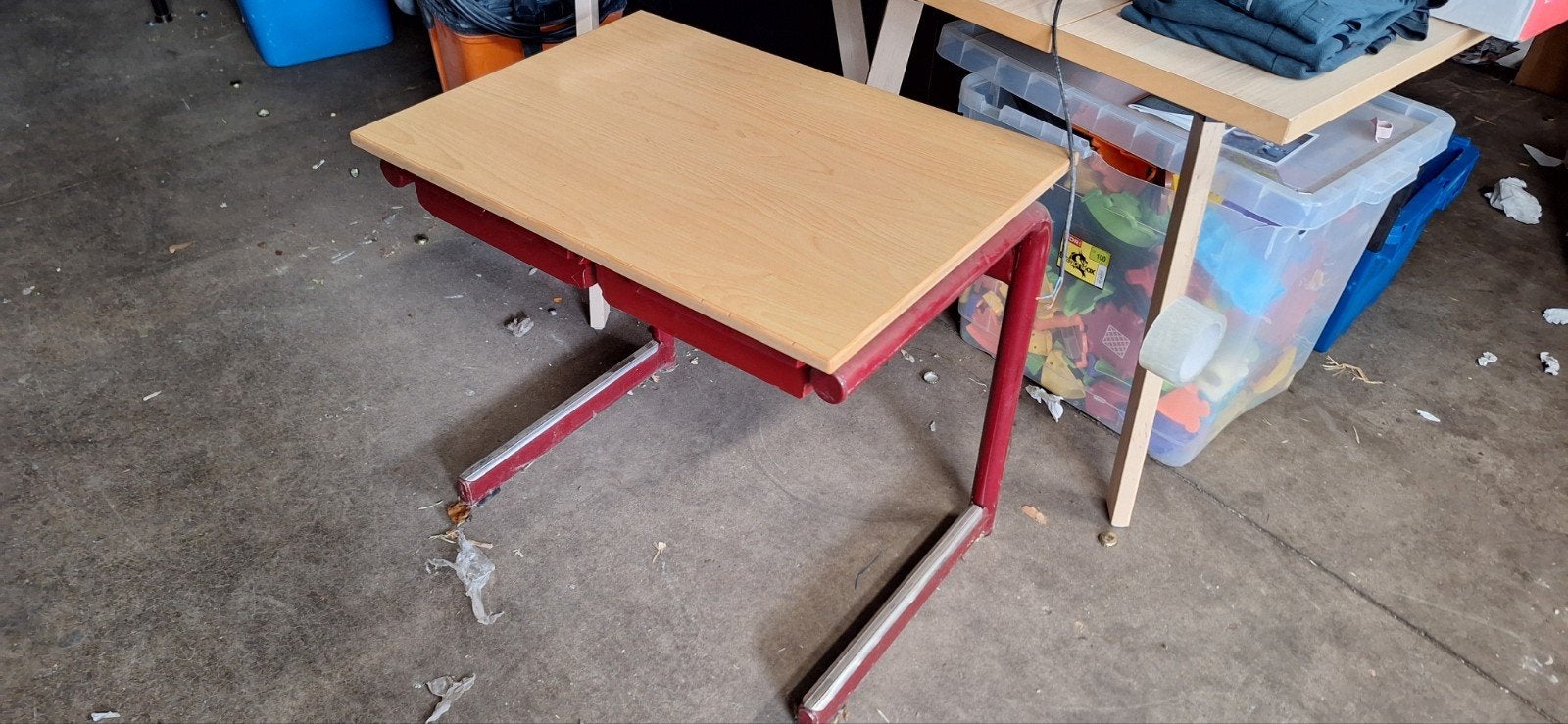 Kinderbureau met lades - 70x50x64 cm, Ophalen, Met lades, Gebruikt, Hout
