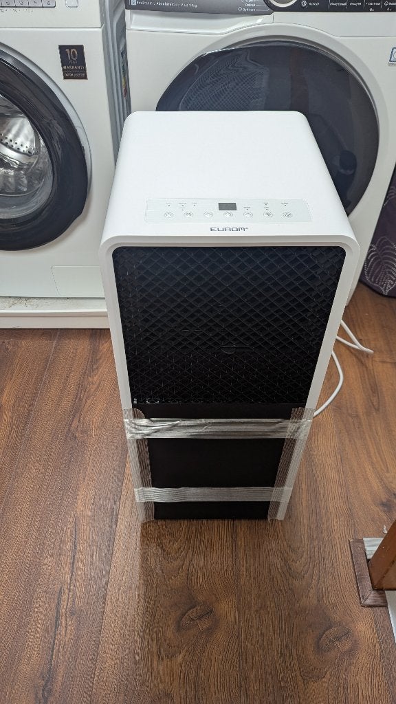 Eurom mobiele airco PAC 9.3 Compact, Ophalen, Minder dan 60 m³, 2 snelheden, Timer
