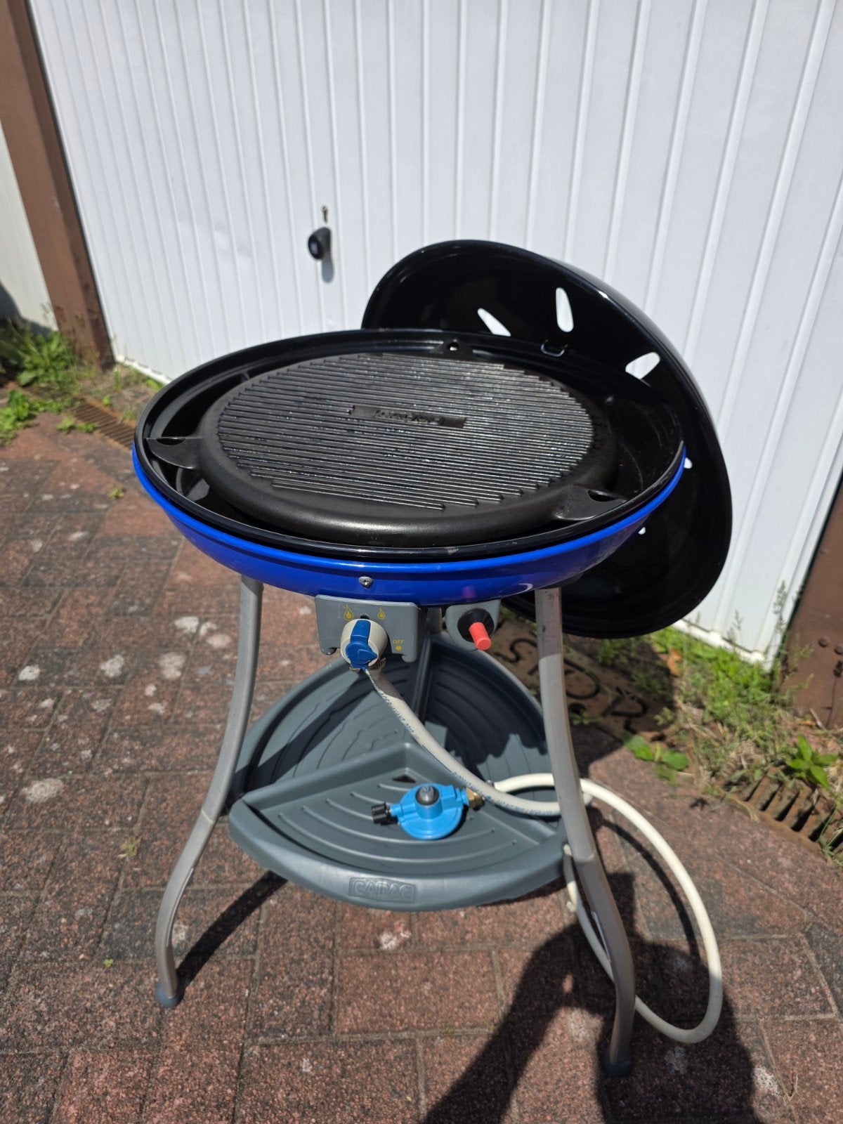 1007 - Cadac Carri Chef Skottelbraai BBQ en deksel, Ophalen, Gebruikt, Cadac