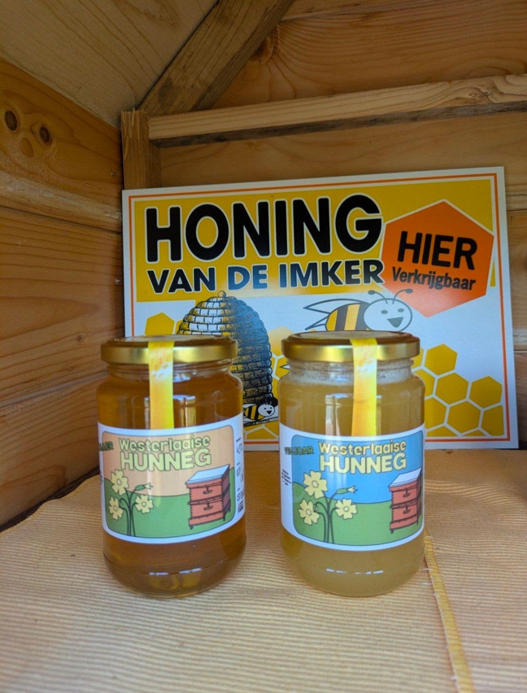 Honing van de lokale imker, Diversen, Ophalen