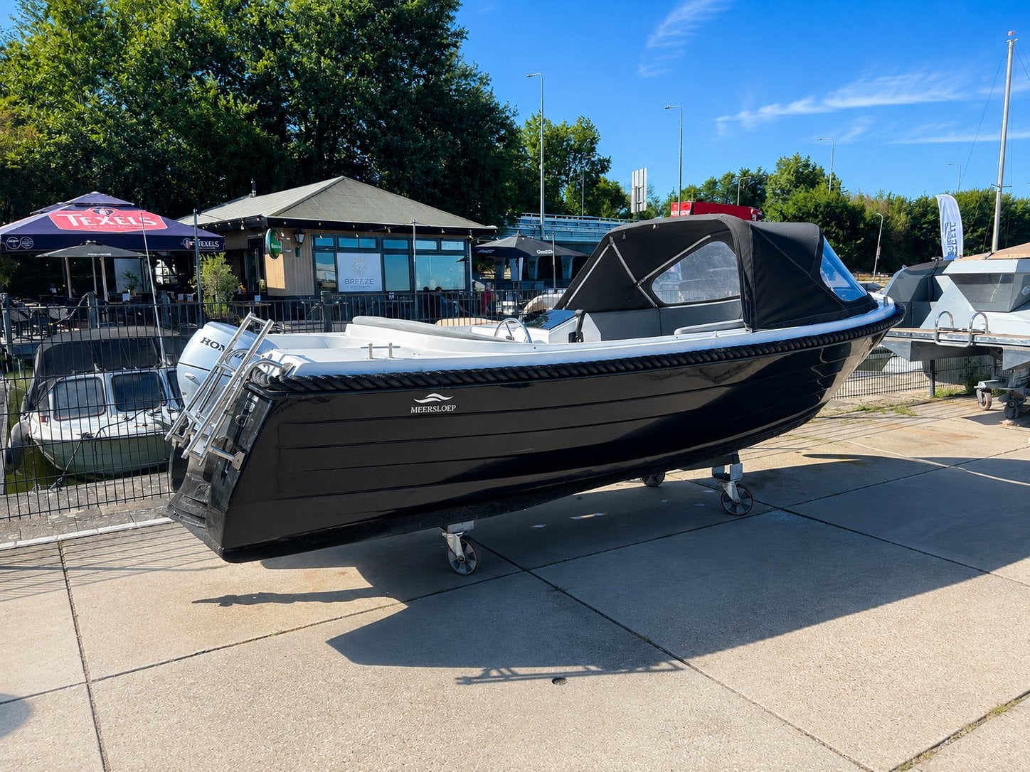 Meersloep 525 honda 15pk bwj 021 nette occasion! Koopje, Watersport en Boten, Ophalen, Zo goed als nieuw, Meersloep, Elektrische start