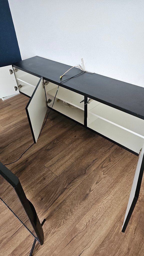 Ikea TV meubel besta, Huis en Inrichting, Kasten | Televisiemeubels, Ophalen, Gebruikt, 150 tot 200 cm, Minder dan 100 cm