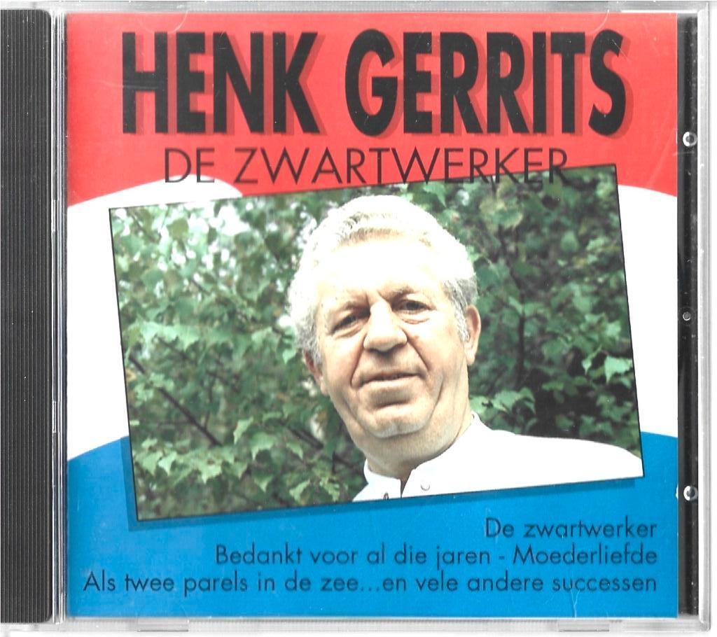 CD: HENK GERRITS - DE ZWARTWERKER, Ophalen of Verzenden, Zo goed als nieuw, Levenslied of Smartlap