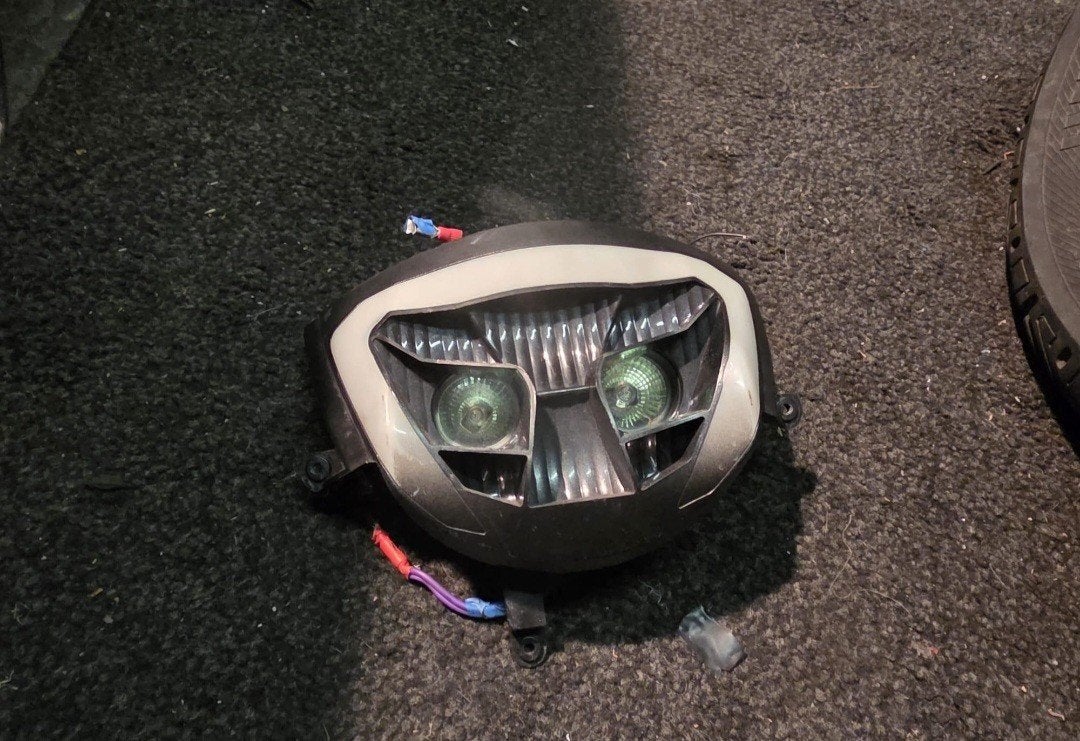 piaggio zip booskijker voorlamp werkend getest, Ophalen of Verzenden