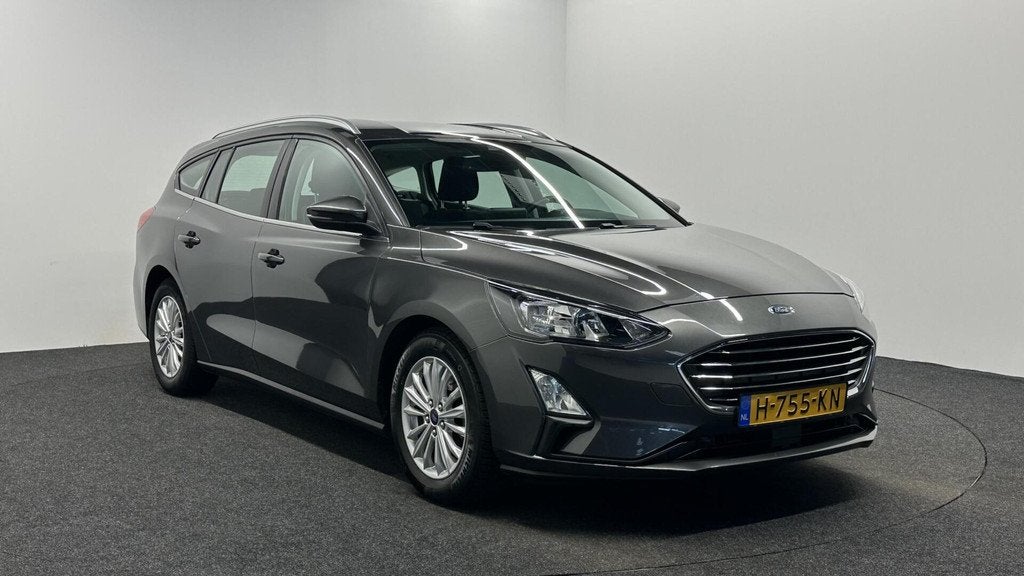Ford Focus Wagon 1.0 EcoBoost Titanium Business CRUISE LM CA, Gebruikt, Met garantie (alle), Origineel Nederlands, 3 cilinders