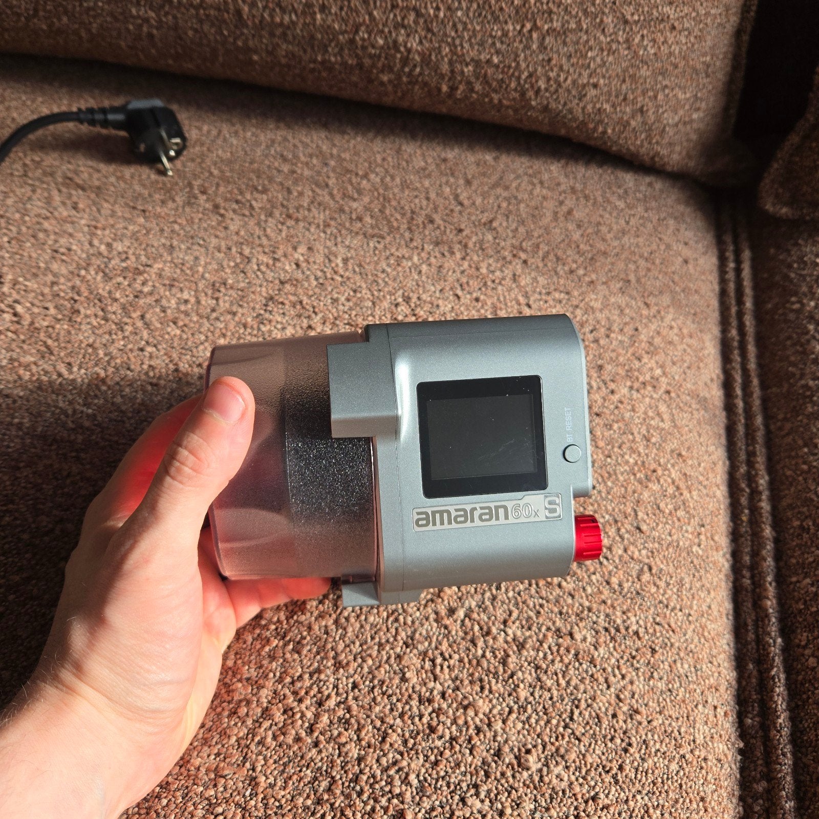 Amaran 60x S LED Videolamp met Voeding en Reflector, Ophalen, Nieuw