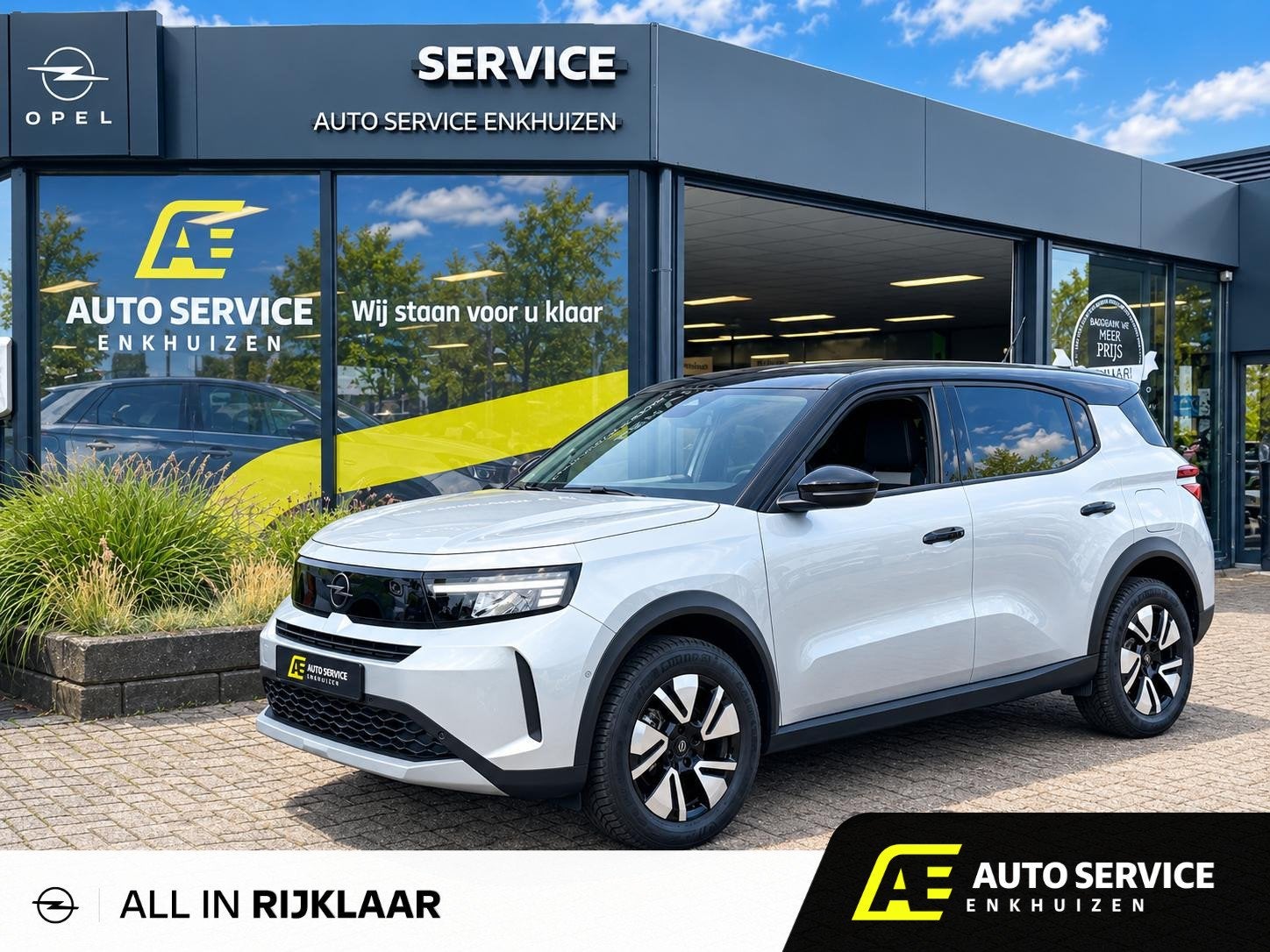 Opel Frontera 1.2 Turbo Hybrid GS 7p. All in rijklaar en gew, Auto's, Stof, Gebruikt, Euro 6, 1199 cc