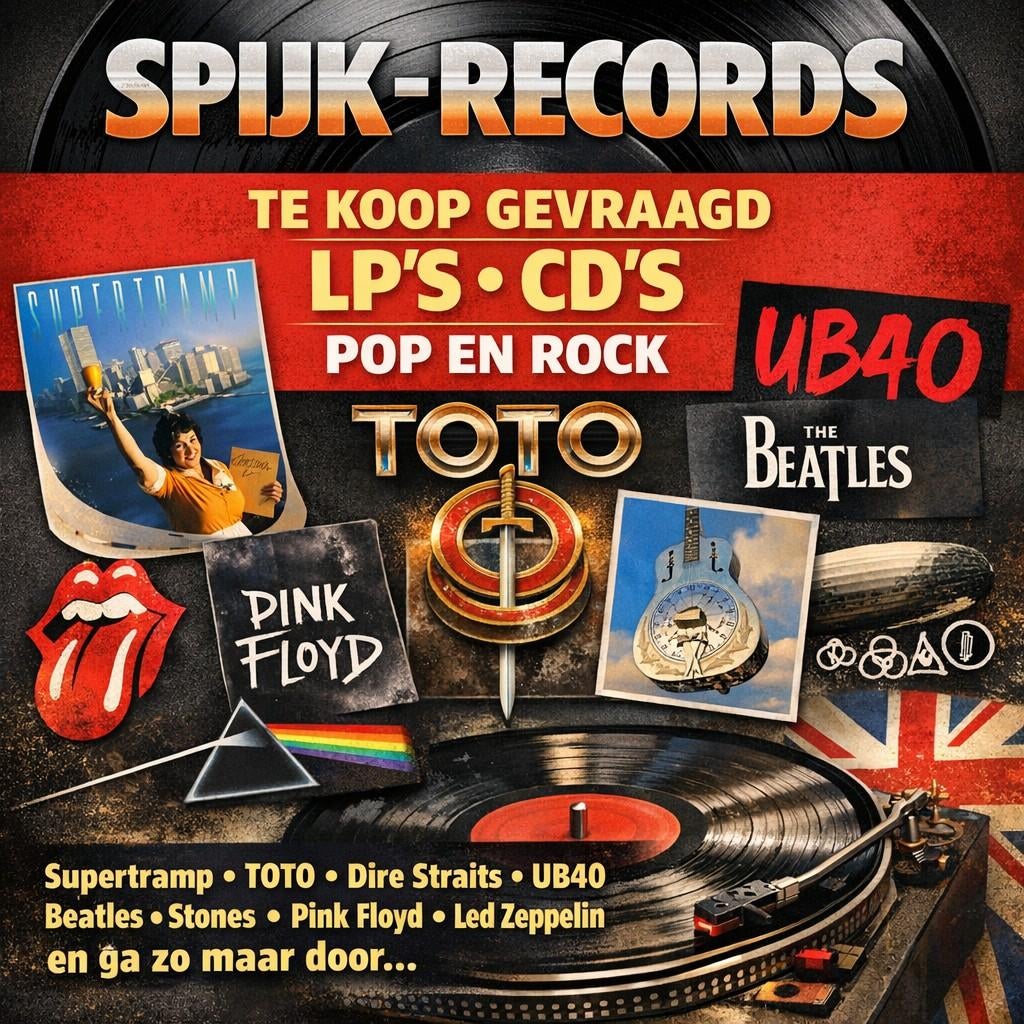 LP's en CD's van pop en rock verkopen Tekoop gevraagd, Ophalen, Overige formaten
