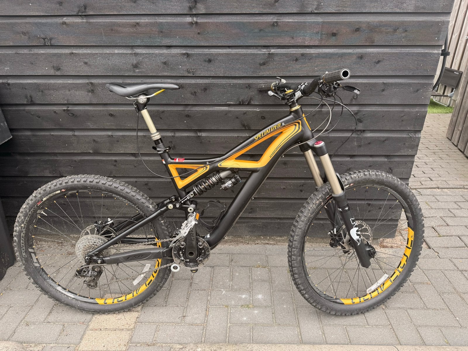Specialized Enduro EVO Mountainbike - Full Suspension, Gebruikt, Schijfrem, 53 tot 57 cm, Ophalen