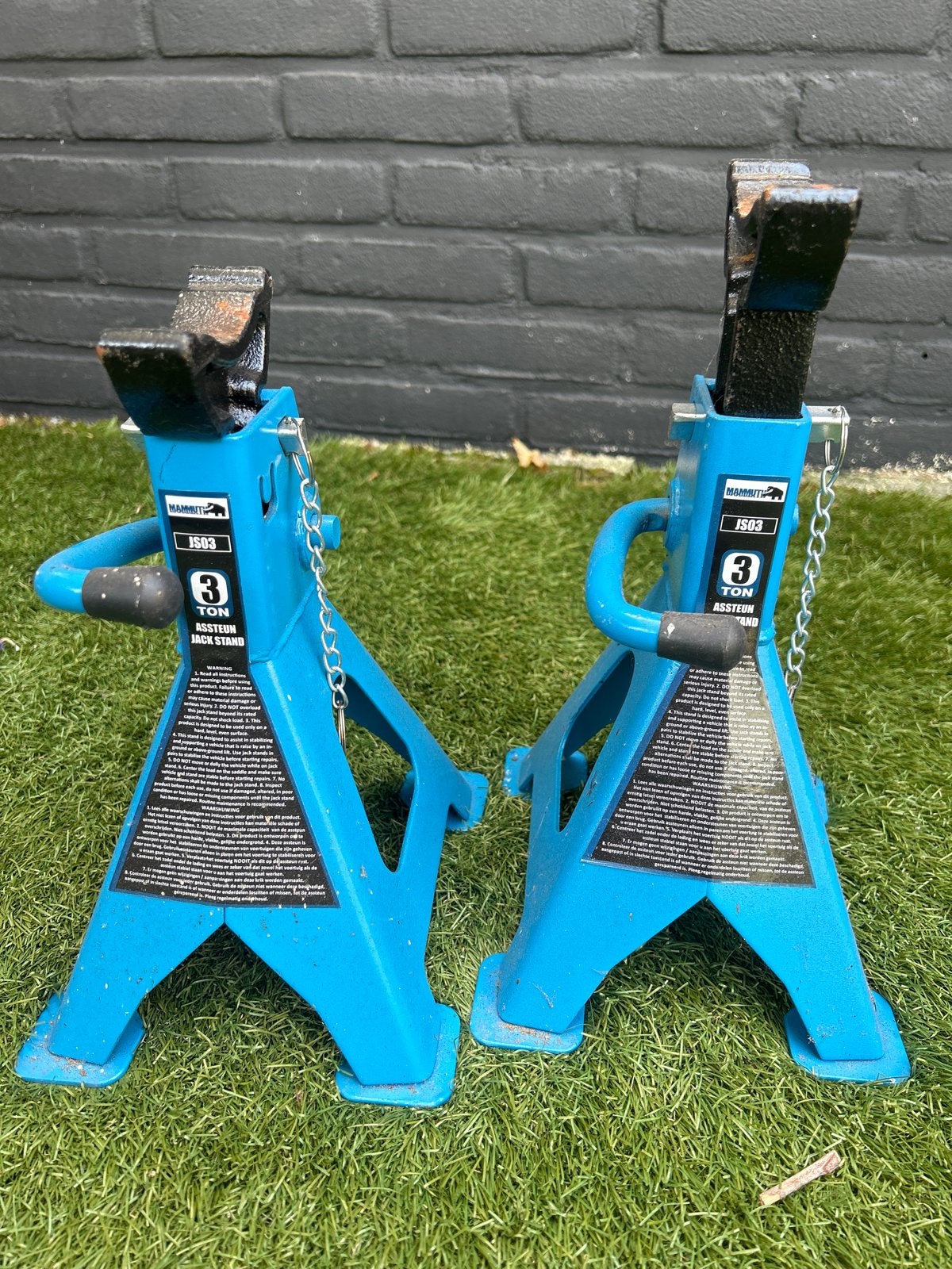 Assteunen 3000kg (3 ton) - Mammuth JS03, Auto diversen, Ophalen, Gebruikt