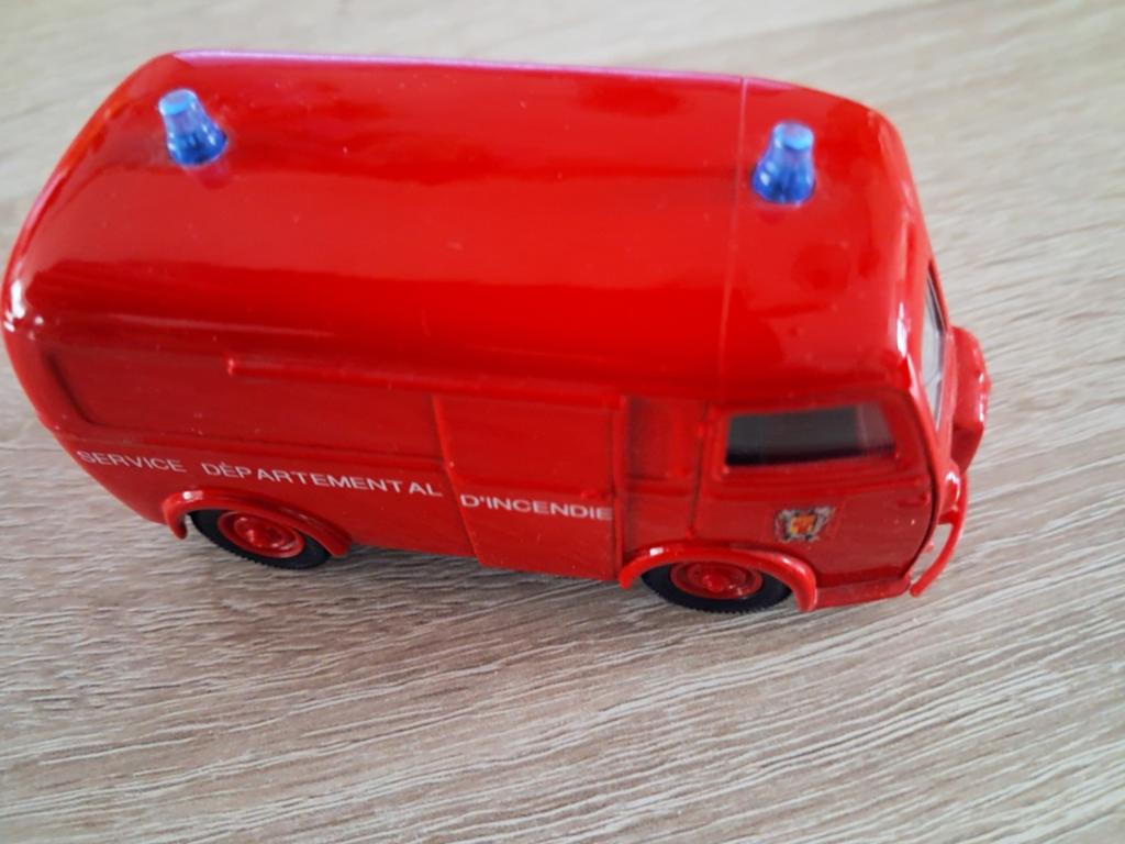 Peugeot brandweer bus, Ophalen of Verzenden, Auto, Solido
