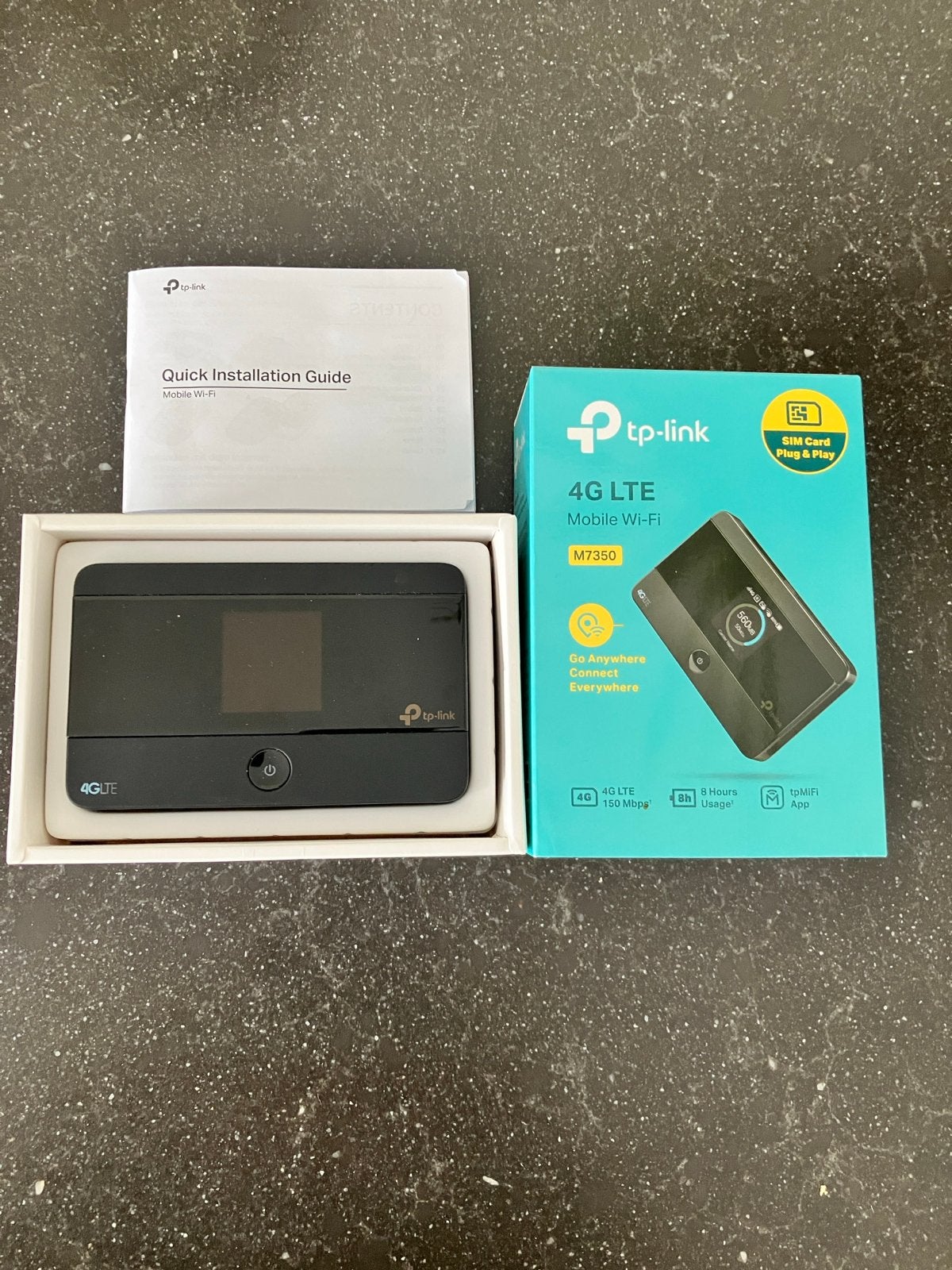 TP-Link M7350 4G LTE Mobiele Wi-Fi Router, Computers en Software, Routers en Modems, Ophalen of Verzenden, Zo goed als nieuw, Router