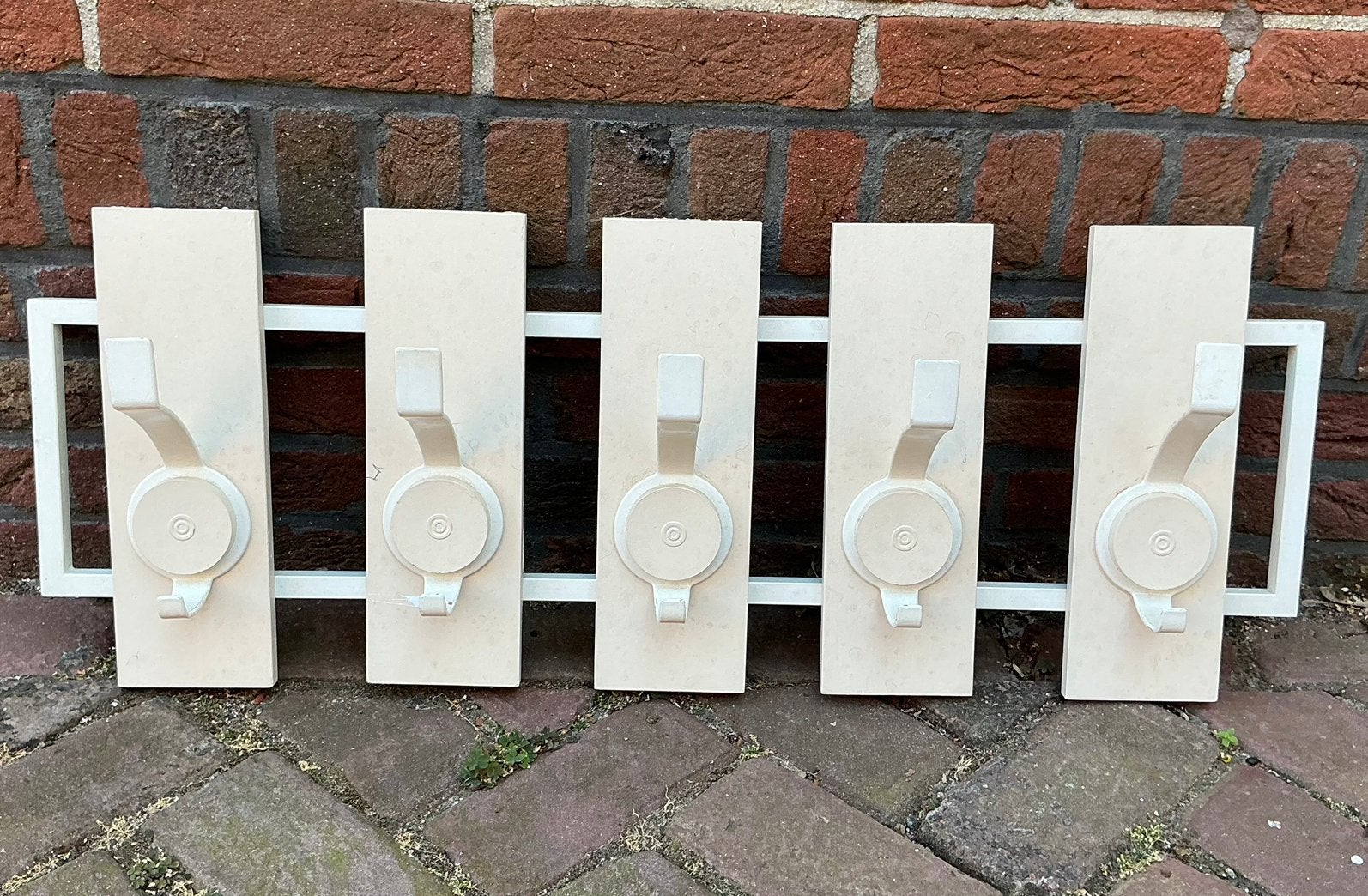 Retro kapstok, Wandkapstok, Ophalen of Verzenden, Zo goed als nieuw, Minder dan 100 cm
