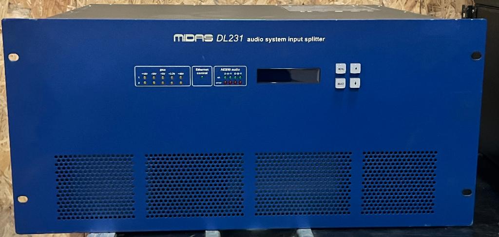 Midas DL231, Ophalen, Zo goed als nieuw, 20 kanalen of meer, Microfooningang
